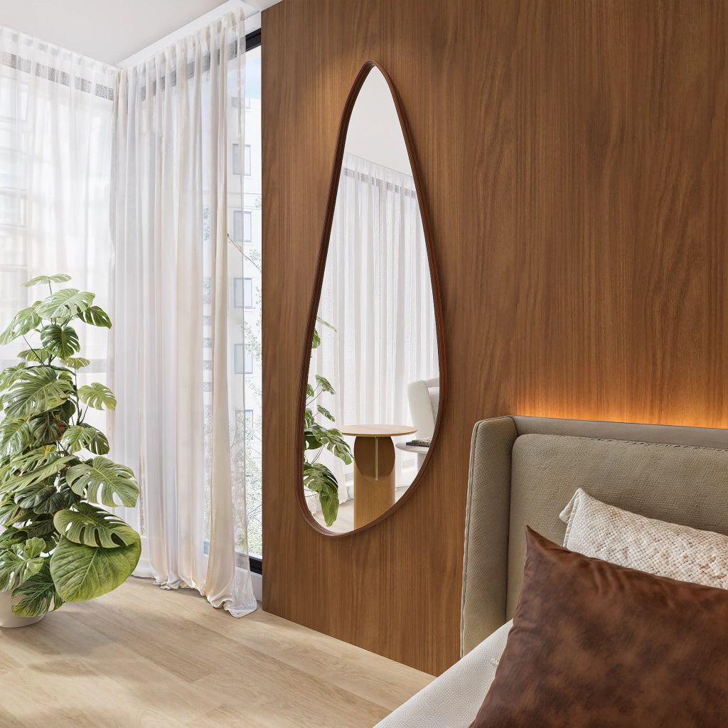 Espelho Tulum - Linha Couro