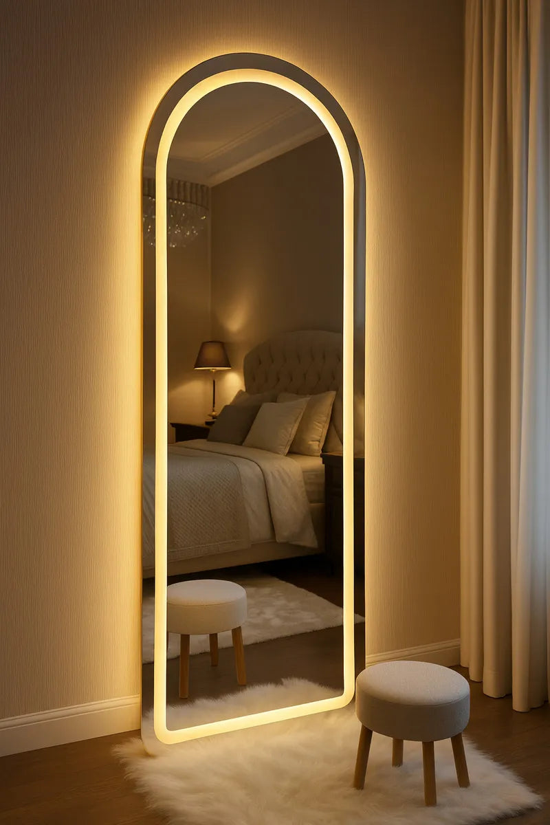 Espelho Luxo Closet 170x70 - Led Frontal Quente Bivolt