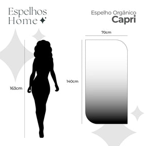 Espelho Capri - Linha Metal