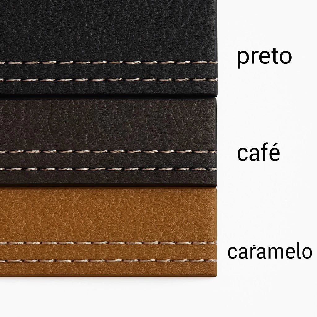 Espelho Tulum - Linha Couro