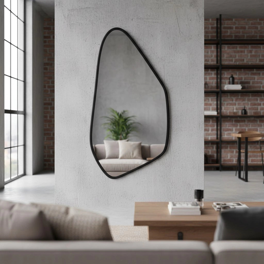 Espelho Tessala - Linha Couro