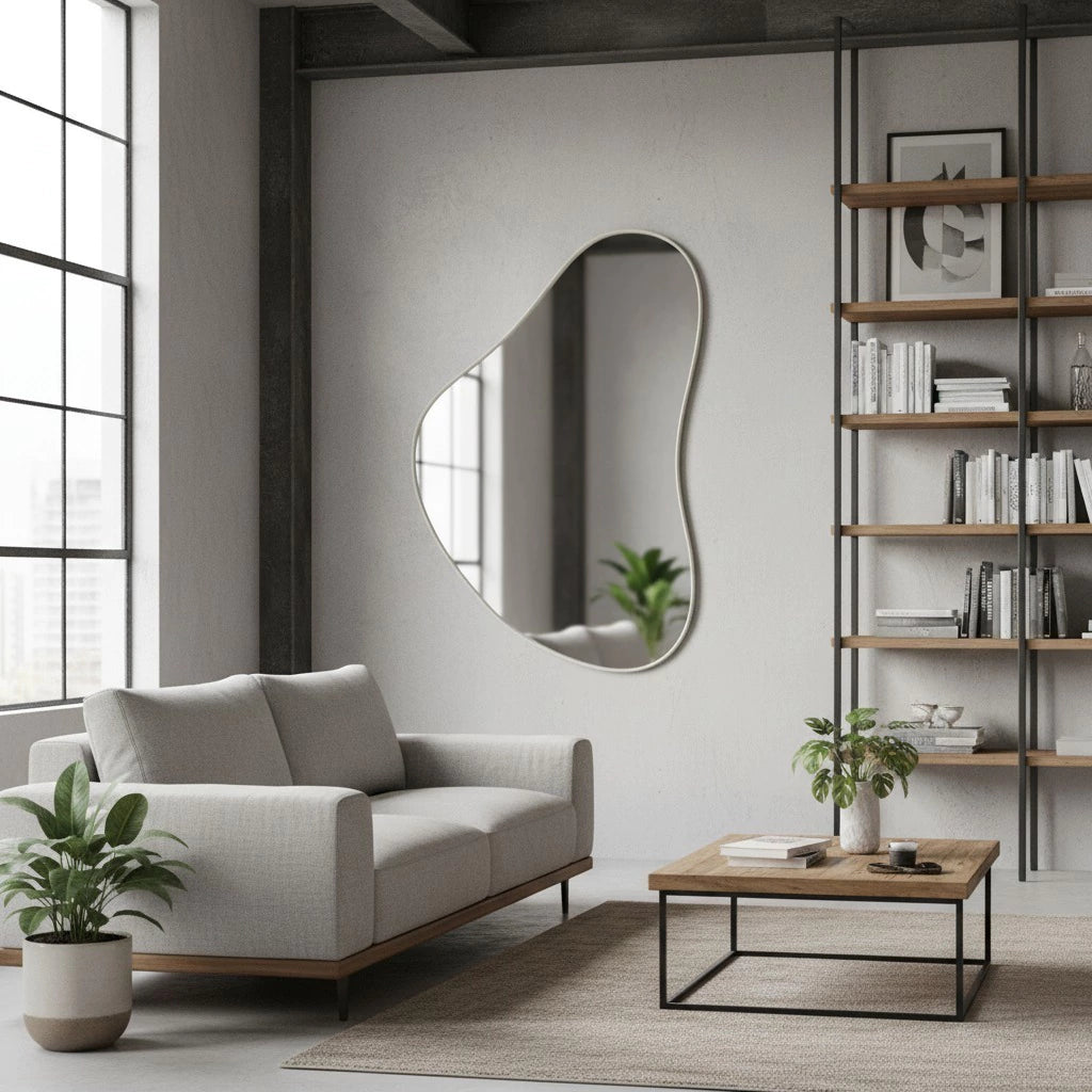 Espelho Delos - Linha Couro